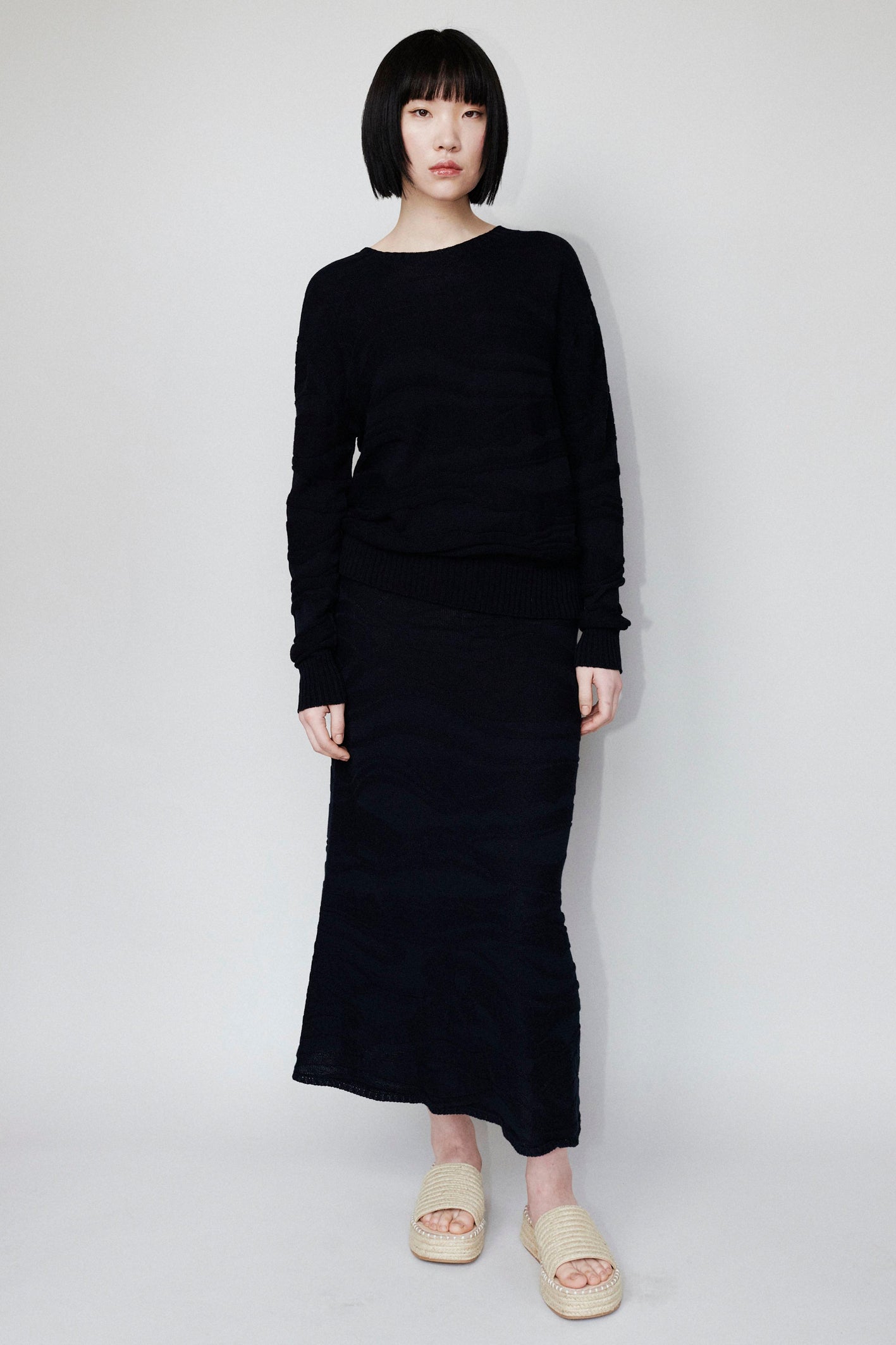 CHŌWA WHOLE KNIT PULLOVER