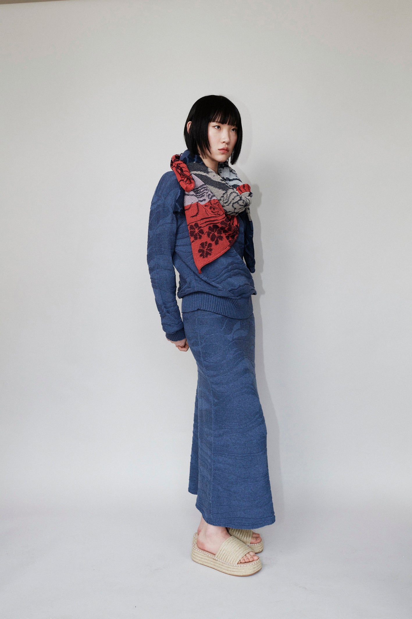 CHŌWA WHOLE KNIT SKIRT