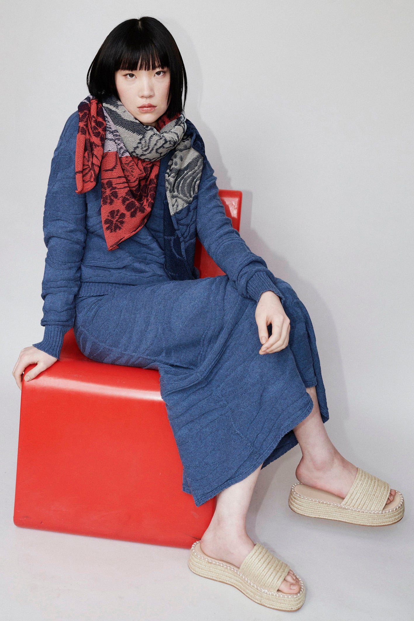 CHŌWA WHOLE KNIT SKIRT