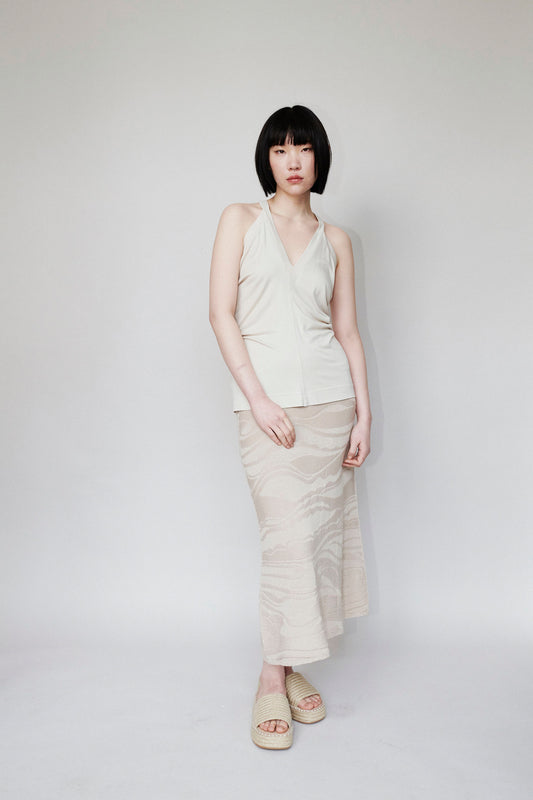 CHŌWA STRAP TOP CREME