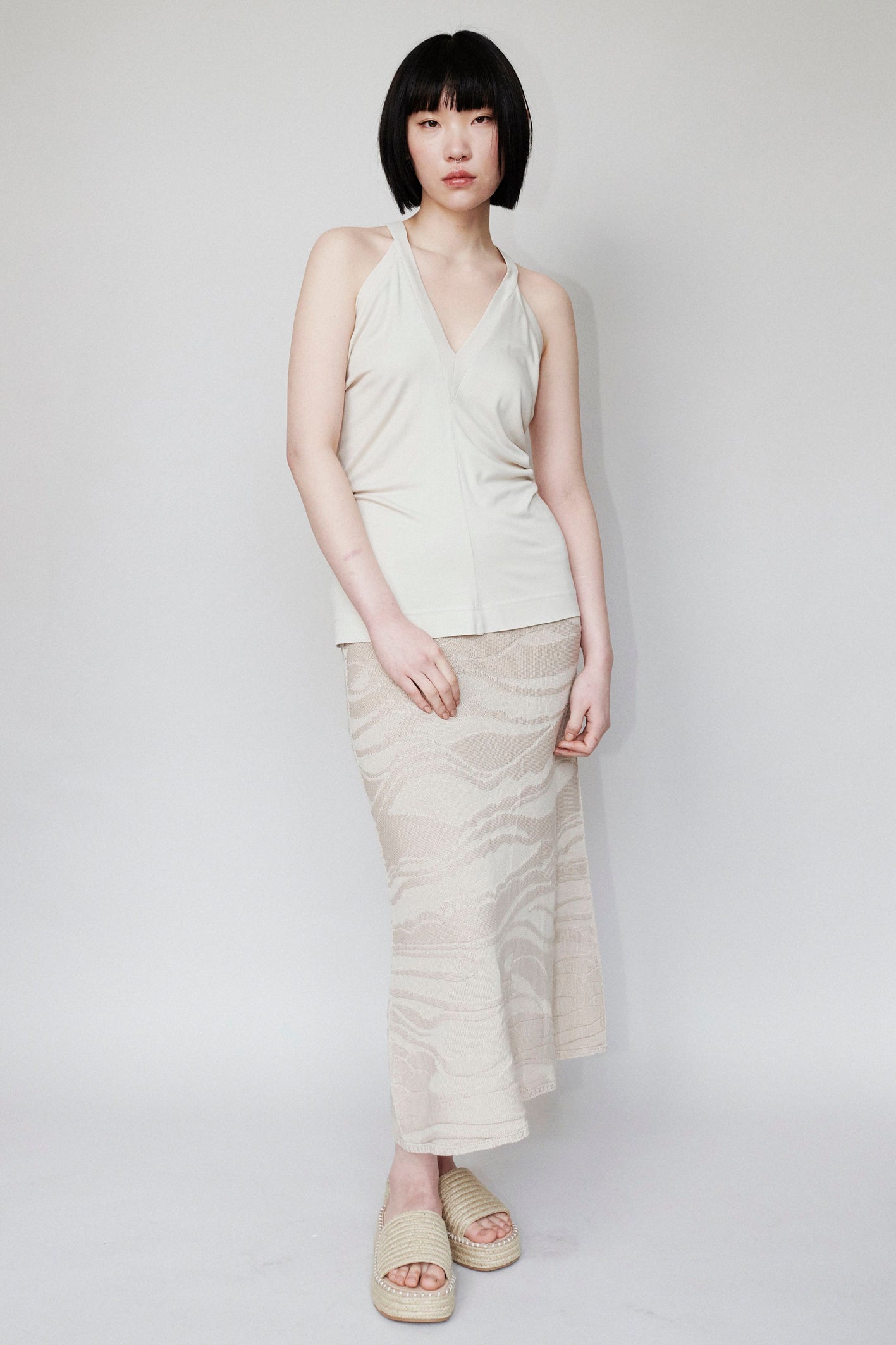 CHŌWA WHOLE KNIT SKIRT